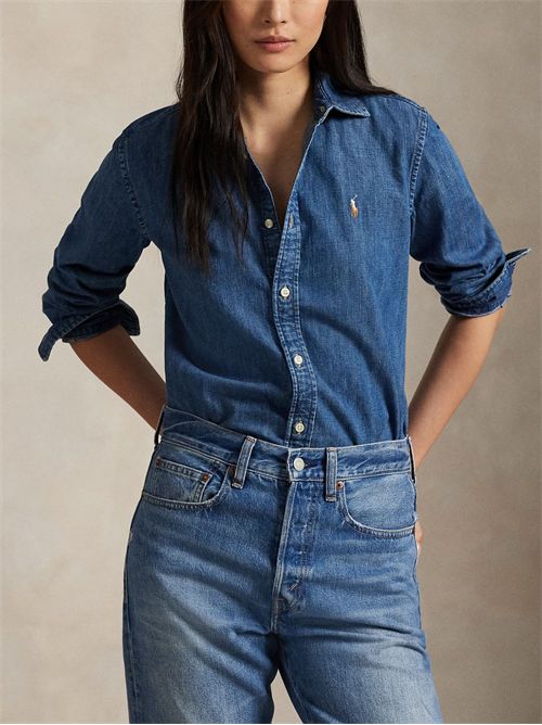 Slim Fit Denim Shirt RALPH LAUREN | 211969458001